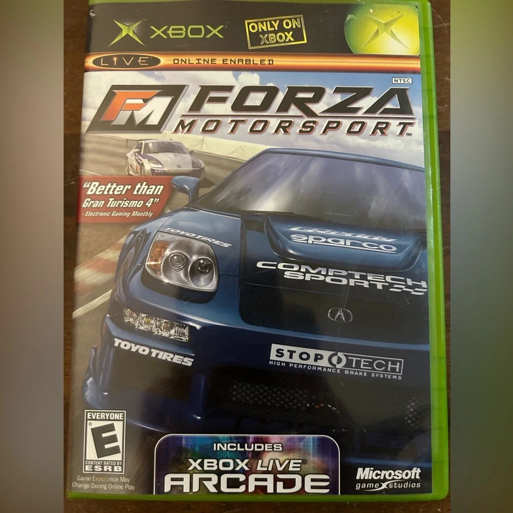 Pre-Owned CIB+ Forza Motorsport w/ Xbox Arcade Not for Resale Version OG XBox